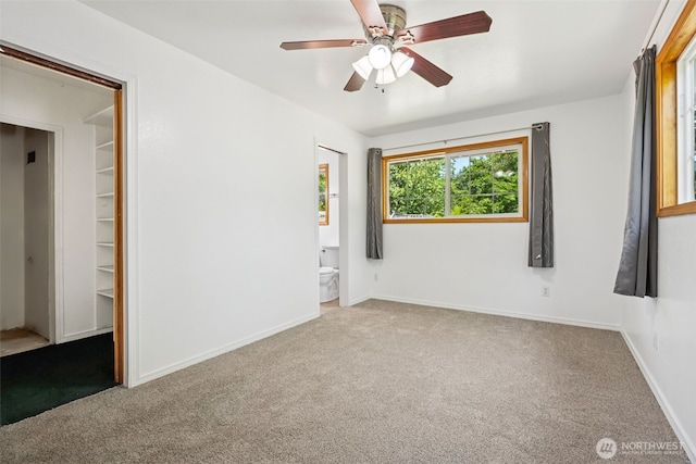 262 Falls Rd, Randle, WA 98377 - carpeted empty room featuring ceiling fan and baseboards