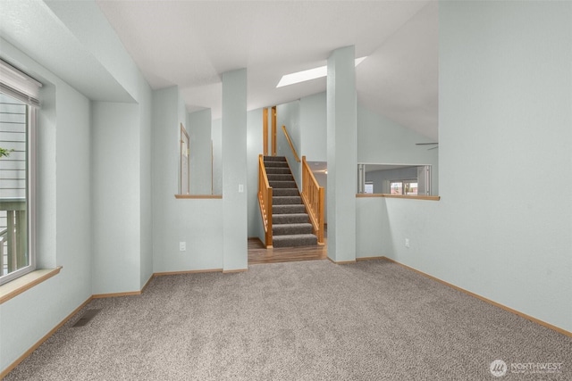 5411 Komachin Loop SE, Lacey, WA 98513 - below grade area featuring carpet floors and stairway