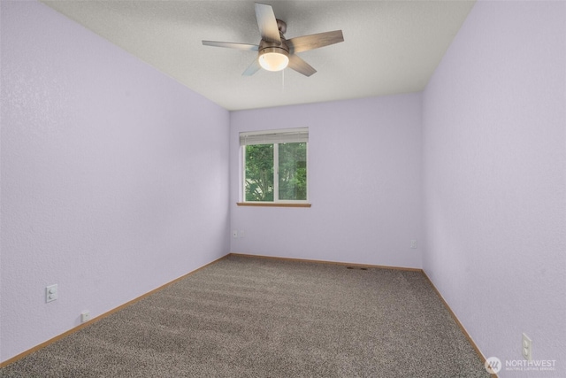 5411 Komachin Loop SE, Lacey, WA 98513 - carpeted spare room with ceiling fan