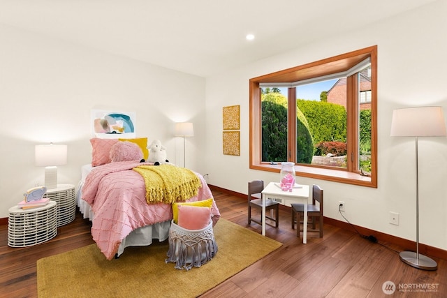 12238 9th Ave NW, Seattle, WA 98177 - bedroom with wood finished floors and recessed lighting