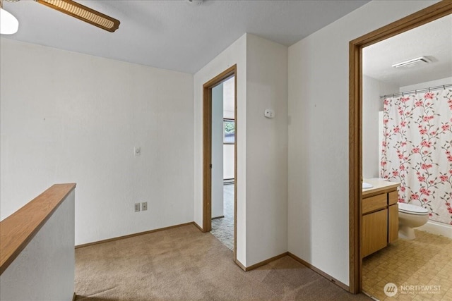7634 Shilohwood Pl NW, Bremerton, WA 98311 - hall with light colored carpet and baseboards