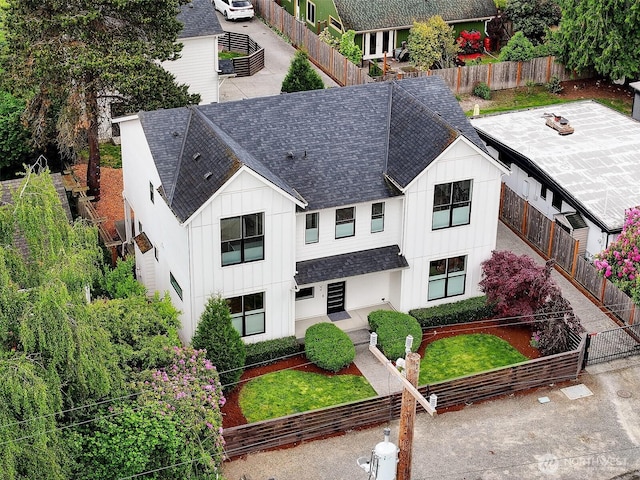 10702 39th Ave NE, Seattle, WA 98125 - aerial view of property and surrounding area