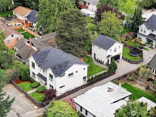 10702 39th Ave NE, Seattle, WA 98125 - aerial perspective of suburban area