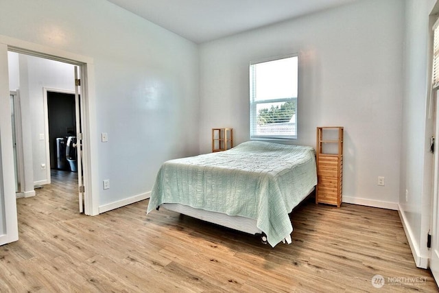 132 Milky Way, Sequim, WA 98382 - bedroom featuring light wood finished floors and baseboards