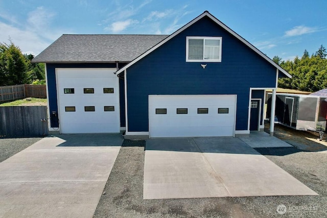 132 Milky Way, Sequim, WA 98382 - view of front facade with a garage and driveway