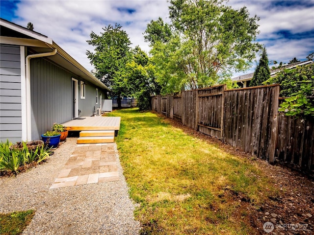 1804 SE 10th Ave, Olympia, WA 98501 - fenced backyard with a wooden deck