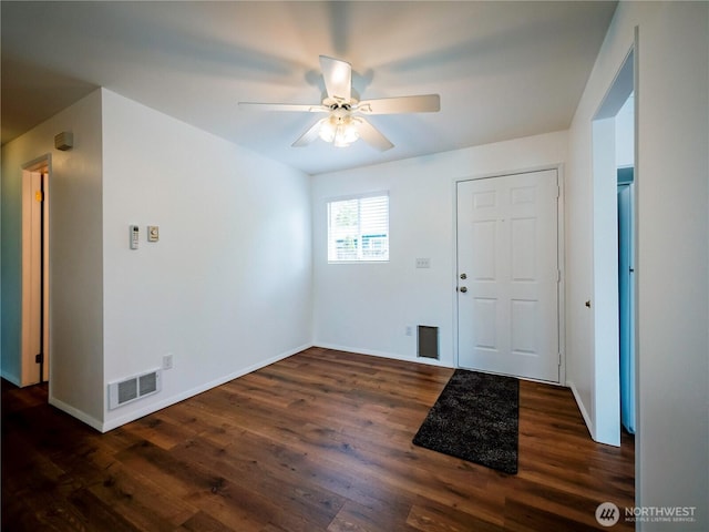 1804 SE 10th Ave, Olympia, WA 98501 - entrance foyer featuring ceiling fan and wood finished floors