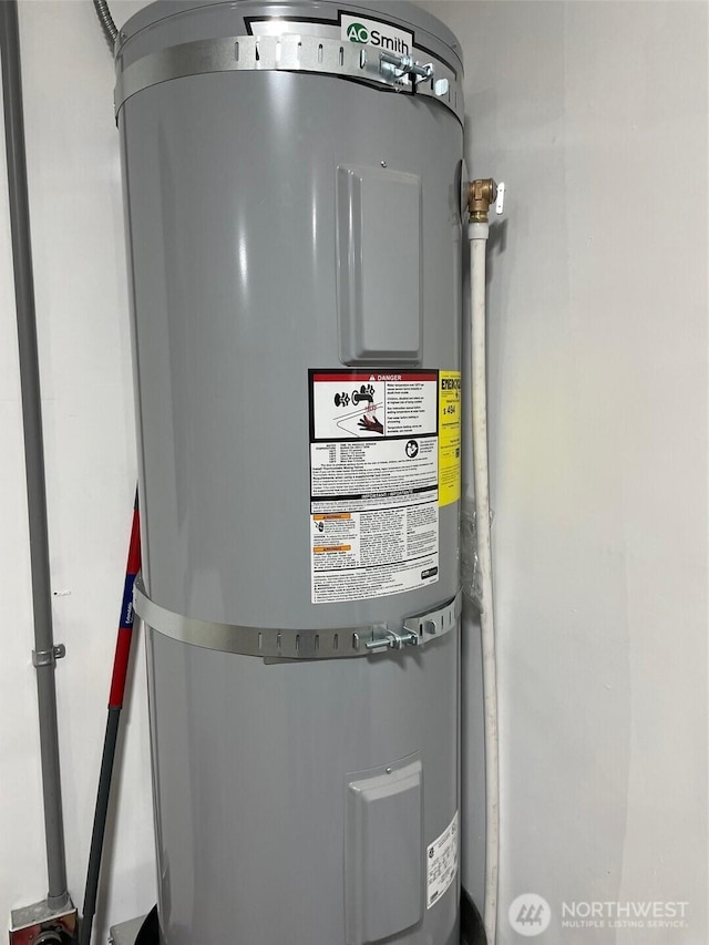 1804 SE 10th Ave, Olympia, WA 98501 - utility room featuring secured water heater