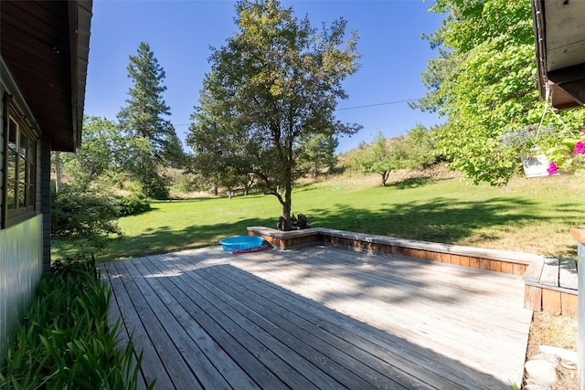 19834 State Route 20, Twisp, WA 98856 - wooden deck featuring a yard