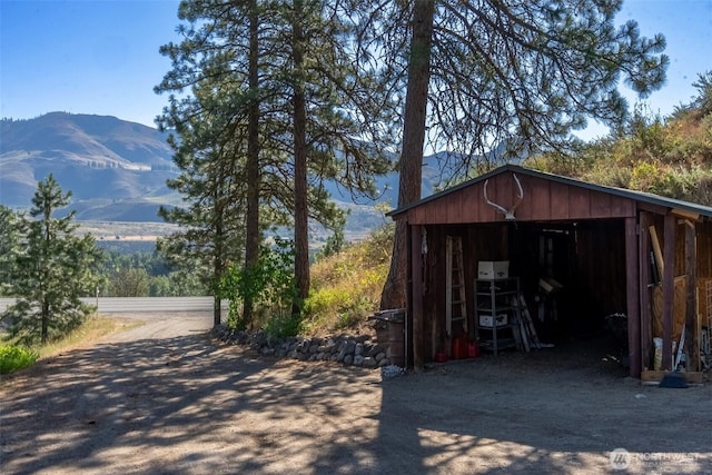 19834 State Route 20, Twisp, WA 98856 - view of pole building featuring a mountain view