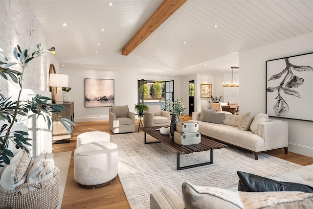 2610 86th Ave NE, Clyde Hill, WA 98004 - living room featuring light wood-style floors, recessed lighting, and a chandelier