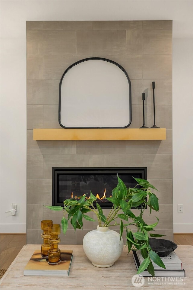 3052 SE 13th Pl, North Bend, WA 98045 - detailed view of a tile fireplace