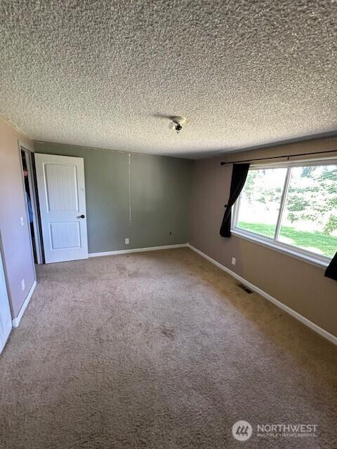 129 W Washington St, Napavine, WA 98565 - carpeted spare room with a textured ceiling and baseboards