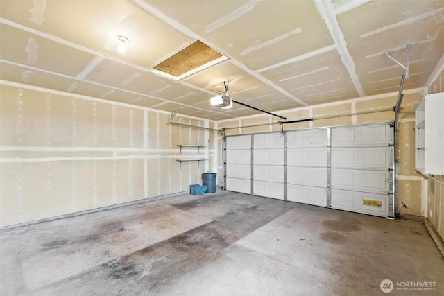 8506 8th Ct SE, Olympia, WA 98513 - garage with a garage door opener