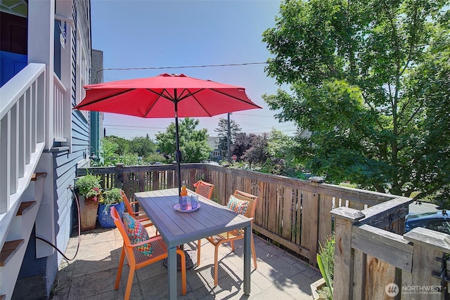 752 N 84th, Seattle, WA 98103 - view of patio / terrace featuring outdoor dining space