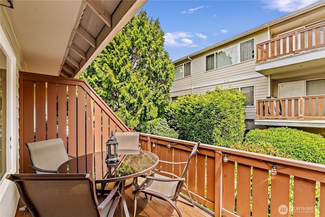 8221 53rd Ave W Unit 15C, Mukilteo, WA 98275 - balcony featuring outdoor dining space