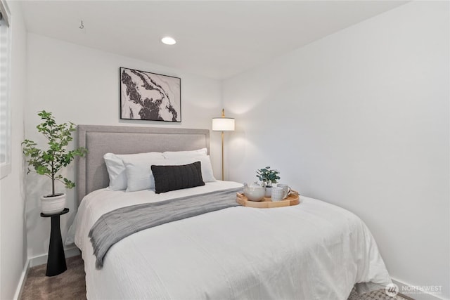 1902 72nd St E, Tacoma, WA 98404 - carpeted bedroom featuring baseboards and recessed lighting