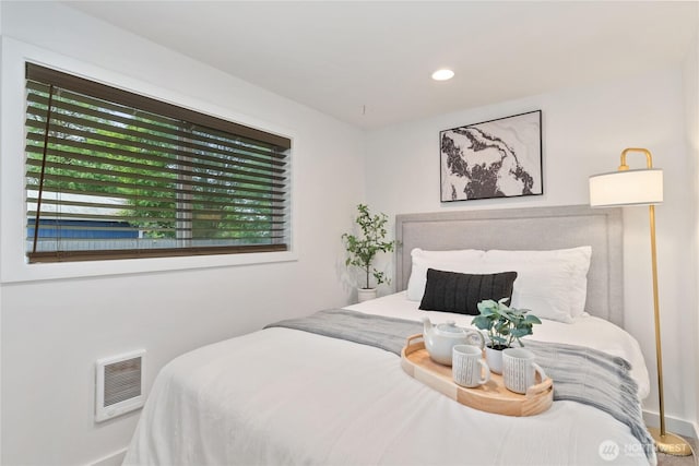 1902 72nd St E, Tacoma, WA 98404 - bedroom featuring heating unit and recessed lighting