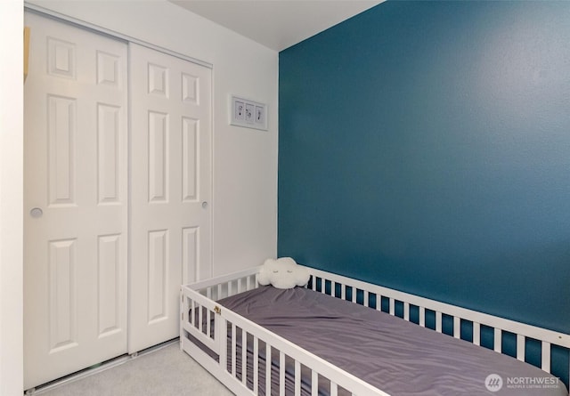 35459 25th Pl S, Federal Way, WA 98003 - carpeted bedroom featuring a closet