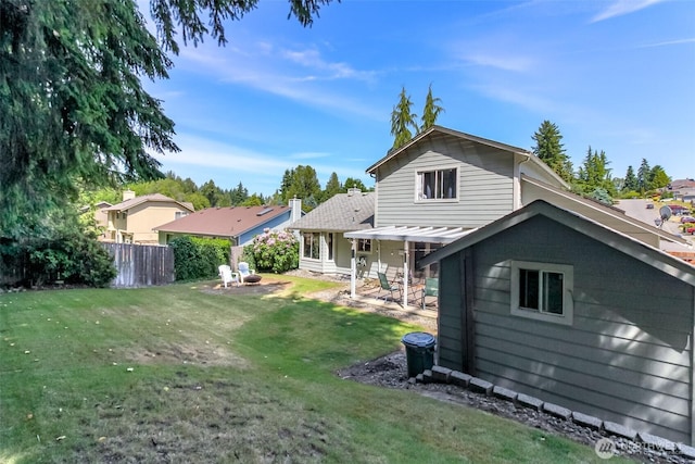 35459 25th Pl S, Federal Way, WA 98003 - back of property featuring a patio and a residential view