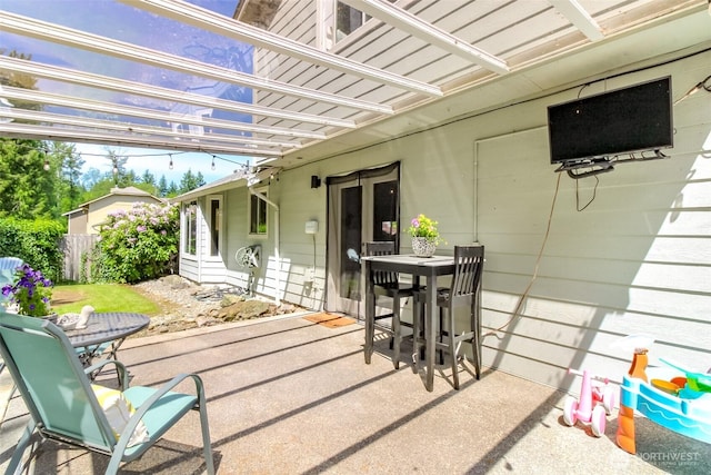 35459 25th Pl S, Federal Way, WA 98003 - view of patio with a pergola and outdoor dining space