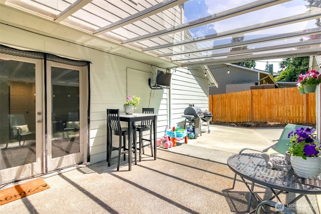 35459 25th Pl S, Federal Way, WA 98003 - view of patio with grilling area and a pergola