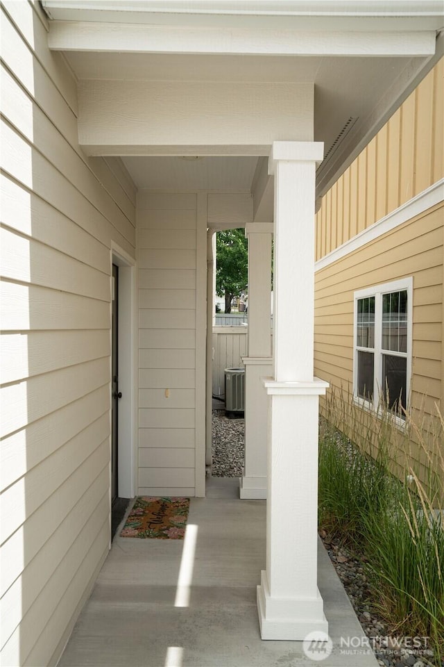 2452 NW Columbia Ave Unit 34, East Wenatchee, WA 98802 - property entrance with board and batten siding