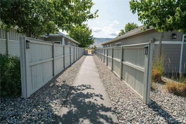2452 NW Columbia Ave Unit 34, East Wenatchee, WA 98802 - view of yard with a mountain view