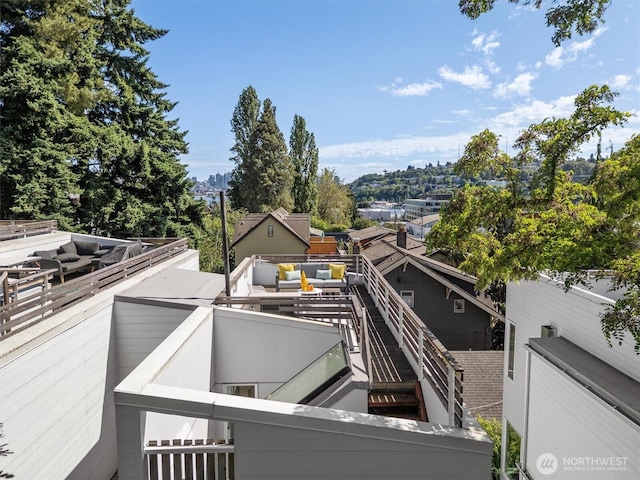 3642A Interlake Ave N, Seattle, WA 98103 - exterior space featuring an outdoor hangout area
