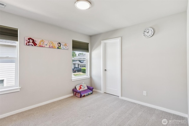 12914 SE 213th, Kent, WA 98031 - recreation room with carpet and baseboards