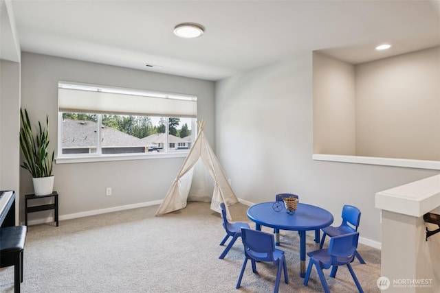 12914 SE 213th, Kent, WA 98031 - game room featuring carpet flooring and recessed lighting
