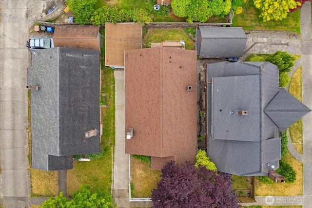 1305 N 6th St, Tacoma, WA 98403 - drone / aerial view
