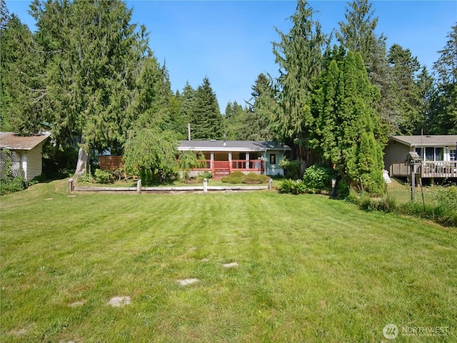 9128 184th Ave NE, Granite Falls, WA 98252 - view of green lawn