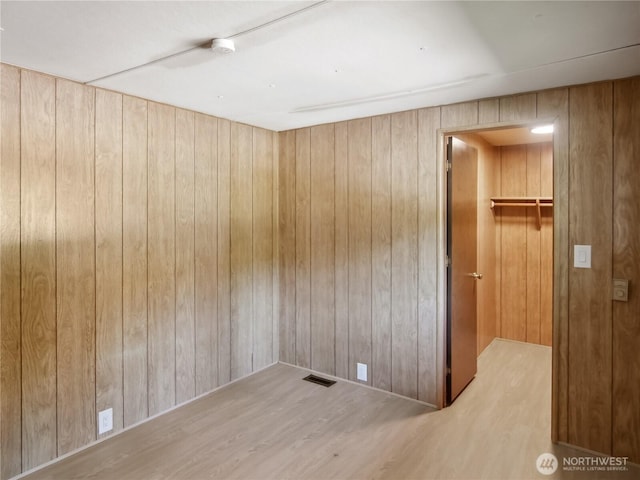 9128 184th Ave NE, Granite Falls, WA 98252 - spare room with wood finished floors and wood walls