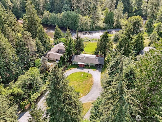 9128 184th Ave NE, Granite Falls, WA 98252 - view from above of property featuring a forest