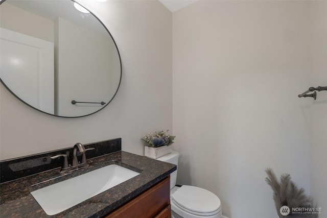 2504 NE 24th Pl, Renton, WA 98056 - half bathroom with toilet and vanity