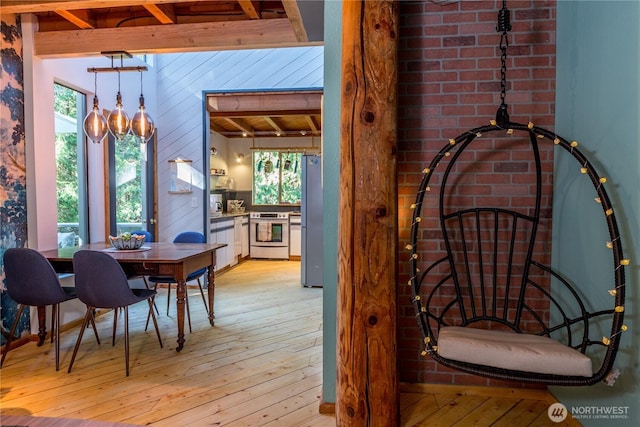 251 Saddle Dr, Port Townsend, WA 98368 - detailed view of appliances with stainless steel finishes and wood finished floors