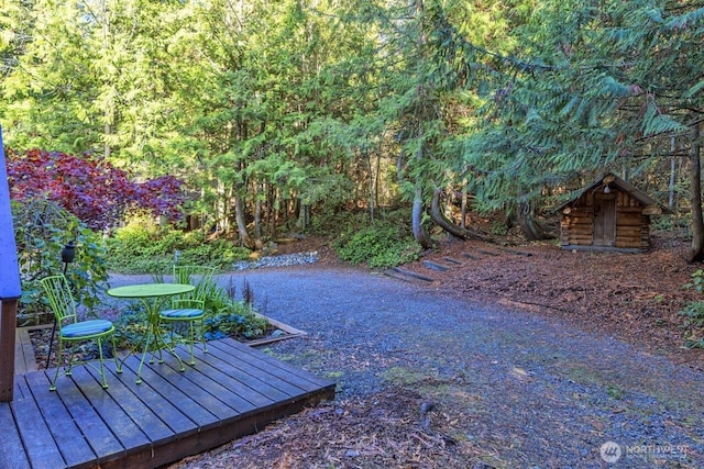 251 Saddle Dr, Port Townsend, WA 98368 - view of yard