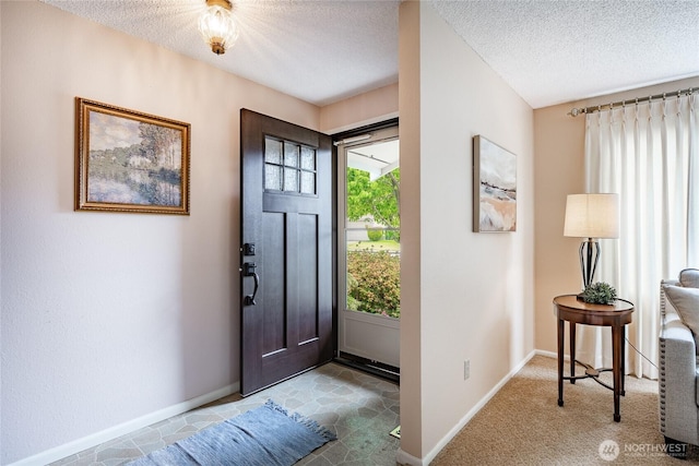 1021 Garden Dr, Lynden, WA 98264 - foyer entrance with plenty of natural light and a textured ceiling