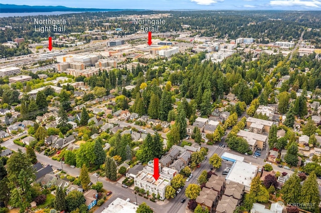 866 NE 96th St, Seattle, WA 98115 - aerial view
