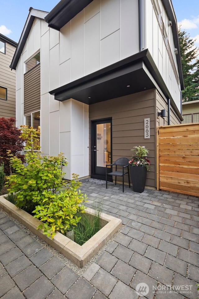 2665 51st Ave SW, Seattle, WA 98116 - rear view of property featuring a patio