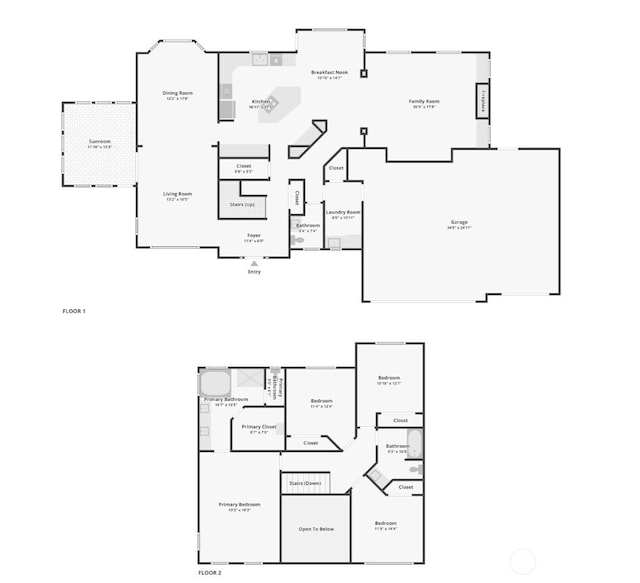 14808 172nd St E, Orting, WA 98360 - view of property floor plan