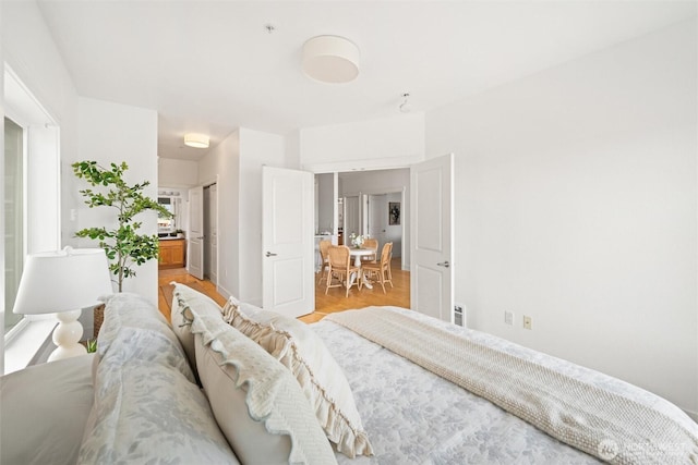 1015 Railroad Ave Unit 518, Bellingham, WA 98225 - bedroom featuring light wood-style flooring