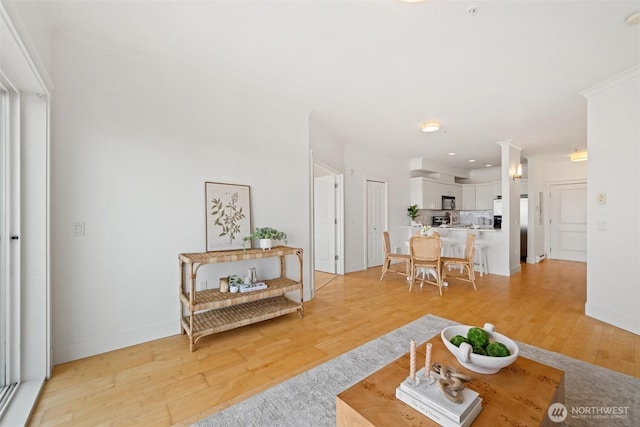 1015 Railroad Ave Unit 518, Bellingham, WA 98225 - living area with light wood-type flooring
