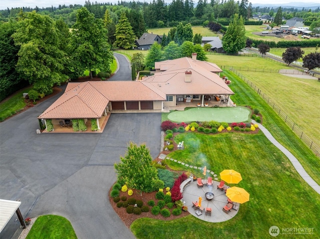 19609 NE 35th Ct, Ridgefield, WA 98642 - view from above of property
