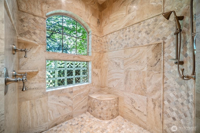 19609 NE 35th Ct, Ridgefield, WA 98642 - full bathroom featuring a tile shower and healthy amount of natural light