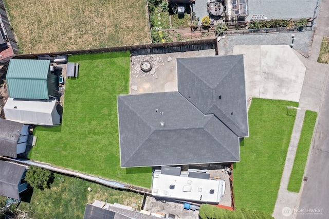 307 Brown St SE, Orting, WA 98360 - drone / aerial view