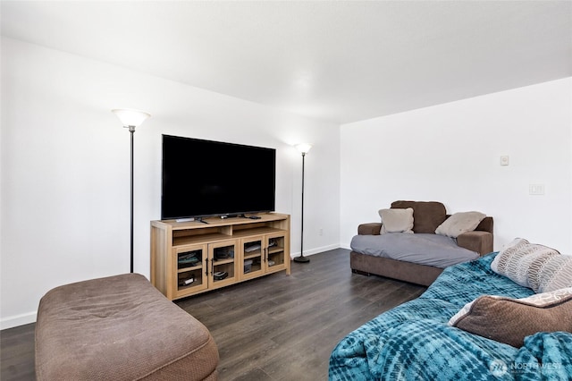 307 Brown St SE, Orting, WA 98360 - living room with wood finished floors