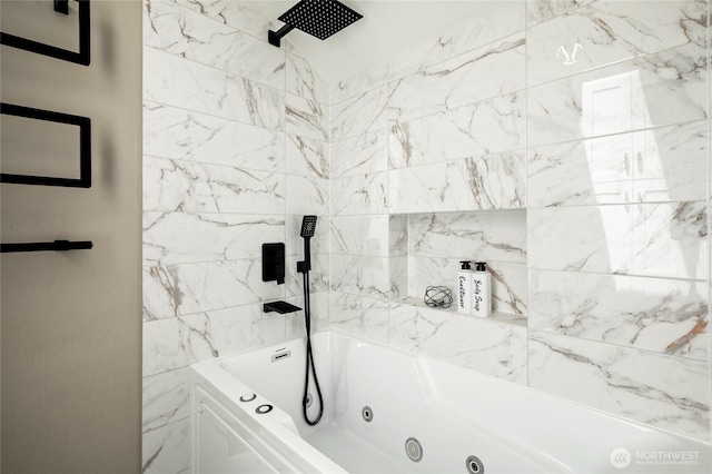 3089 W Lake Sammamish Pkwy NE, Redmond, WA 98052 - bathroom with a combined bath / shower with jetted tub