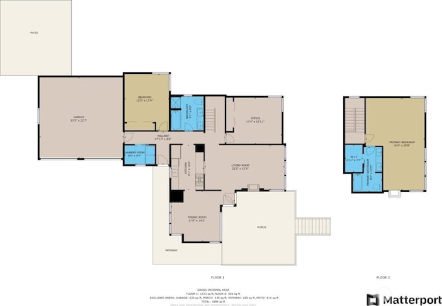 3089 W Lake Sammamish Pkwy NE, Redmond, WA 98052 - view of home floor plan